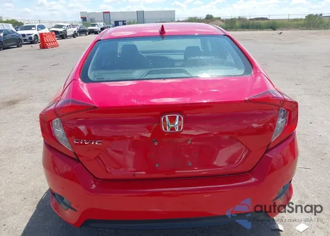 2018 Honda Civic Ex from USA, damaged, VIN 2HGFC2F74JH541746